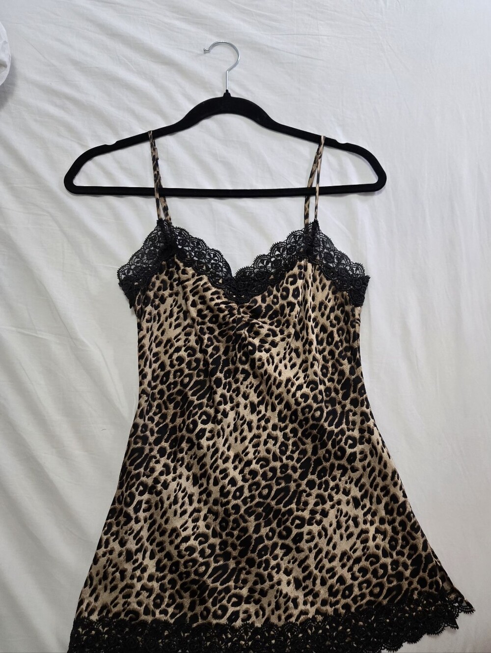 100% Silk Leopard Print Camisole - Picture 4 of 4